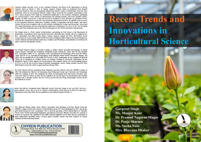 Recent Trends and Innovations in Horticultural Science  - A5 Size(Paperback, Gurpreet Singh, Ms.Manjot Kaur, Dr.Pramod Nagorao Magar, Dr.Pooja Sharma, Sneha Choudhary, Mrs.Bhavana Dhakar)