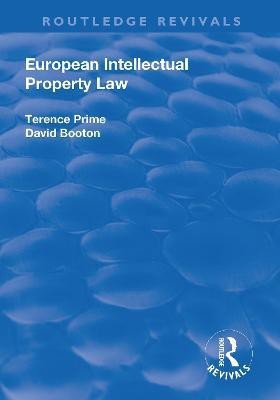 European Intellectual Property Law(English, Paperback, Prime Terence)