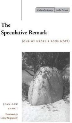 The Speculative Remark(English, Hardcover, Nancy Jean-Luc)