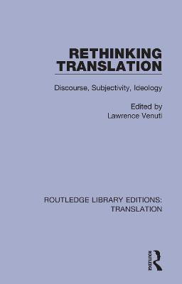Rethinking Translation(English, Paperback, unknown)