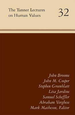The Tanner Lectures on Human Values(English, Hardcover, Matheson Mark)