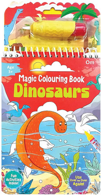 Magic Colouring Book Dinosaurs(English, Hardcover, unknown)