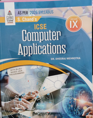 S Chand Icse Computer Applications Class 9(English, Hardcover, unknown)