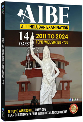 AIBE Exam Book 2025  - Previous Year Solved Papers (2011 to 2024) | Topic-Wise & Chapter-Wise PYQs with Detailed Explanations | Best Seller AIBE Book for Bar Council of India Certification Exam | Two Brothers Publications(Paperback, IFAS Publications)