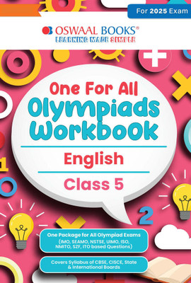 Oswaal One for All Olympiads Workbook Class 5 English For 2025 Exam(Paperback, Oswaal Editorial Board)