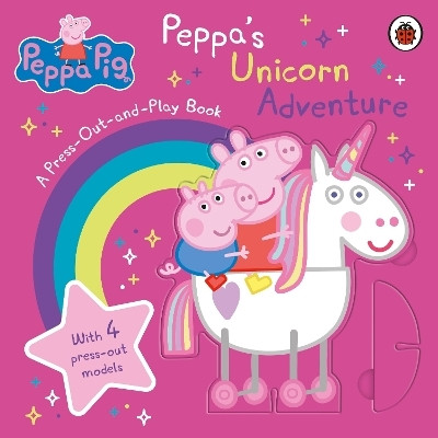Peppa Pig: Peppa's Unicorn Adventure: A Press-Out-and-Play Book(English, Board book, Peppa Pig)