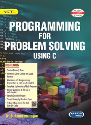 Programming for Problem Solving Using C(Paperback, Dr. S. Anandamurugan)