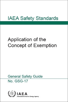 Application of the Concept of Exemption(English, Paperback, IAEA)