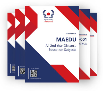 MAEDU 2nd Year Distance Education IGNOU Study Guides Combo ( Board)(English, Hardcover, Gyaniversity Publication)