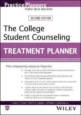 The College Student Counseling Treatment Planner(English, Paperback, Stout Chris E. Jr.)