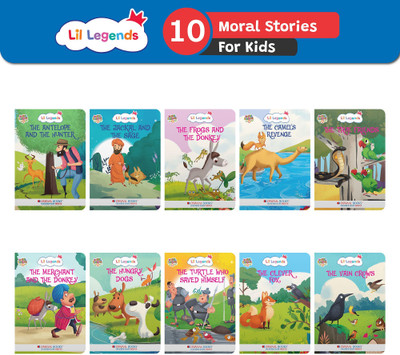 Oswaal Lil Legends Illustrated Moral Stories - the Antelope and the Hu(English, Hardcover, unknown)