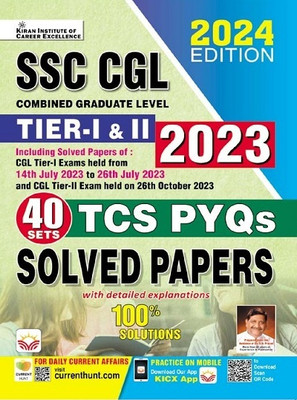 Ssc Cgl Solved Paper Tcs Pyqs Tier-I & Tier Ii 2024 Edition(Hindi, Paperback, unknown)