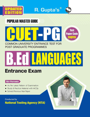 CUET-PG : B.Ed Languages Entrance Exam Guide(English, Paperback, RPH Editorial Board)