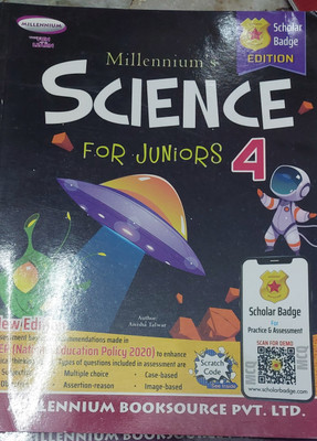 Millenium science for juniors class 4(Paperback, Anusha talwar)