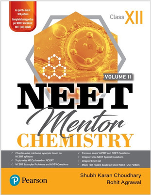 Volume II NEET Mentor Chemistry Class XII(Paperback, Shubh Karan Choudhary, Rohit Agrawal)