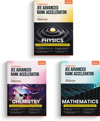 Vedantu JEE Advanced Rank Accelerator Book 2025 | Set of 3 Physics, Chem, Maths(English, Paperback, unknown)