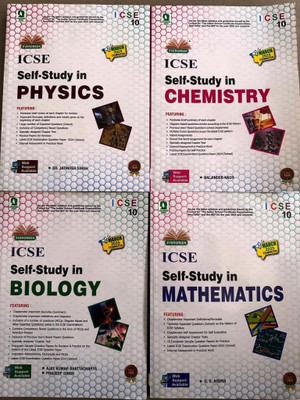 Evergreen ICSE Self-Study In PHYSICS, CHEMISTRY, MATHEMATICS, BIOLOGY Class 10th 2025 Examination(Paperback, DR. JATINDER SINGH)