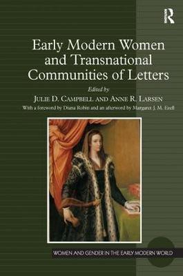 Early Modern Women and Transnational Communities of Letters(English, Paperback, unknown)