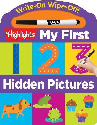 Write-On Wipe-Off: My First 123 Hidden Pictures(English, Board book, Highlights)
