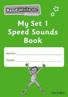 Read Write Inc. Phonics: My Set 1 Speed Sounds Book (Pack of 5)(English, Paperback, Miskin Ruth)