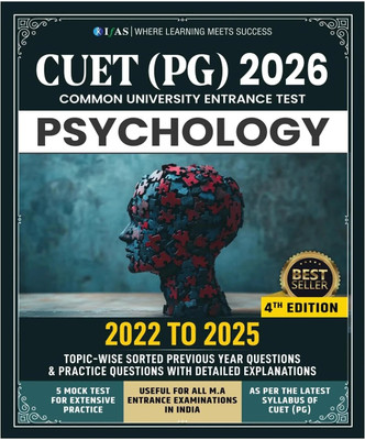 CUET PG Psychology Book  - 2026 | Previous Year Question Papers (2022-2025) with 5 Mock Tests | Topic-wise Sorted Question Bank with Detailed Solutions | Bestseller PYQ Book for CUET PG Psychology & MSc Psychology Entrance Exams in India | IFAS Publications(Paperback, IFAS Publications)