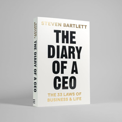 The Diary of a CEO: The 33 Laws of Business and Life by Steven Bartlett(Paperback, Steven bartlett)