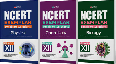 NCERT Exemplar Problems-Solutions Physics, Chemistry, Biology class 12th ( Combo Set of 3 Books )(Paperback, Sanjeev Kumar, Ram Ashish Paul, Pallavi Priya)