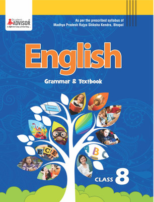English Grammar & textbook  - English Grammar & textbook Class-8, School text book English grammar & text book, Mp Board
 Class 8, with Competitive Exam Preparation Corner by Student Advisor(student advisor publication, Devika Gupta)
