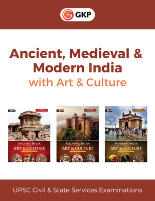 Ancient, Medieval & Modern India with Art & Culture for Civil Services(English, Paperback, unknown)