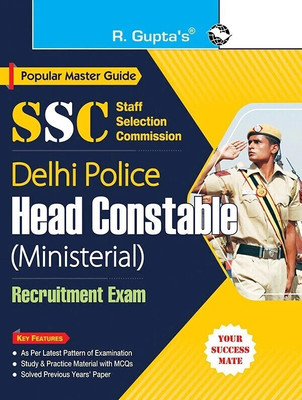 SSC: Delhi Police Head Constable (Ministerial) Recruitment Exam Guide 2026 Edition(English, Paperback, Board Rph Editorial)