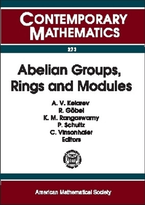 Abelian Groups, Rings and Modules(English, Paperback, American Mathematical Society)