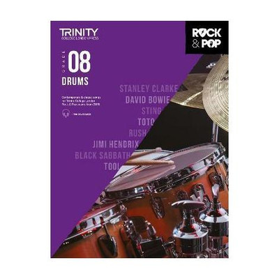 Trinity College London Rock & Pop 2018 Drums Grade 8(English, Sheet music, unknown)