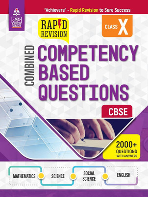 S Chand Rapid Revision in Combined Competency Based Questions Class X CBSE Exam 2026 - Combined (Math + Science + Social Science + English) | 2000+ Questions with Answers(Paperback, S Chand Publishing)