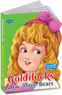 Die Cut Enchanted Fairy Tale Goldilocks and the three Bears Book : Die-cut fairy tale books, Story book for kids, Learning board book.(Paperback, SAWAN)