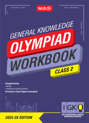 MTG International General Knowledge Olympiad (IGKO) Workbook Class 2 - Chapterwise MCQs & Previous Years Solved Paper - SOF IGKO Olympiad Books For 2025-26 Exam(Paperback, RAGHAV SINGH)