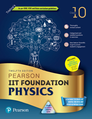 Pearson IIT Foundation'24 Physics Class 10, As Per CBSE, ICSE . For JEE|NEET|NSTE|Olympiad|Free access to vidoes - 6 e(English, Paperback, unknown)