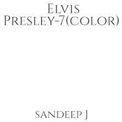 Elvis Presley-7(color)(English, Paperback, J Sandeep)