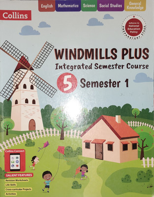 Windmills plus class 5 semester 1(Paperback, Kalpakam chavali)