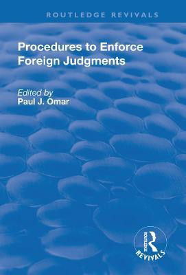 Procedures to Enforce Foreign Judgments(English, Paperback, unknown)