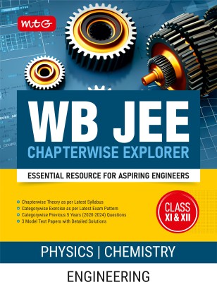 MTG WB JEE Chapterwise Explorer Physics & Chemistry For 2025 Exam - WB JEE Engineering Previous Years Solved Papers (PYQ Book) | Model Test Papers with Detailed Solutions(Paperback, MTG Editorial Board)