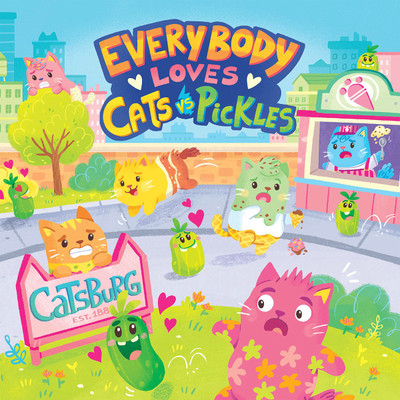 Everybody Loves Cats vs Pickles(English, Hardcover, Farrel Darren)