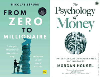 From zero to millionare + Psychology of money ( 2 best combo books)(Paperback, morgann housel + nicolas berube) From zero to millionare + Psychology of money ( 2 best combo books)(Paperback, morgann housel + nicolas berube)