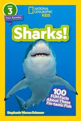 Sharks! (National Geographic Kids Readers, Level 3/Fact Reader)(English, Hardcover, Drimmer Stephanie Warren)