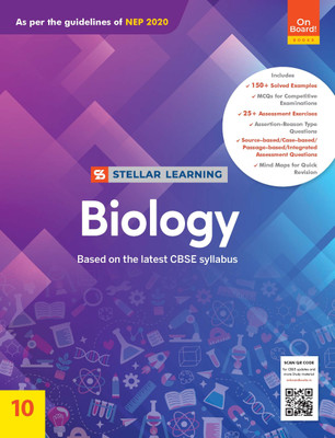 On Board! Stellar Learning Biology For Class 10 By Ratna Sagar(Paperback, Our Experts)