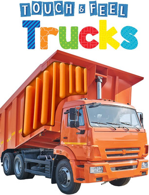 Trucks Touch and Feel Book(English, Board book, Hippo Little)