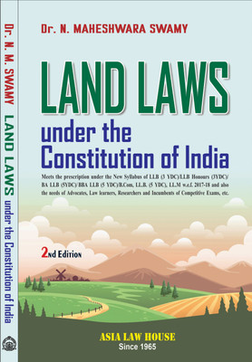 Land Laws under the Constitution of India(Paperback, Dr. N. Maheshwara Swamy)
