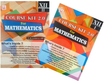 ND Combo Class 12 Course Kit 2.0 For Mathematics NCERT Solutions Set Of 2 Books Based on NEP CBSE Syllabus(Paperback, Nand Lal Daya Ram)