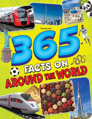 365 Facts on Around the World  - Illustrated Educational Book For Kids Age 7–15 | Learn About Countries, Cultures, People & Wildlife | Fun World Knowledge Book(English, Paperback, unknown)