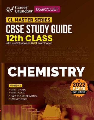 Board plus CUET 2023 CL Master Series - CBSE Study Guide - Class 12 - Chemistry(English, Paperback, G K Publications (P) Ltd)