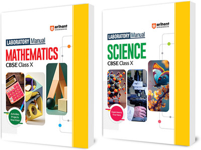 Arihant Laboratory Manual Science , Mathematic for Cbse Class 10 (Set of 2) Experiments, Activities, Projects & Viva-Voce Practical Lab Manual Book Based on Latest Ncert Syllabus 2025-26(English, Paperback, Gupta Priyasha)
